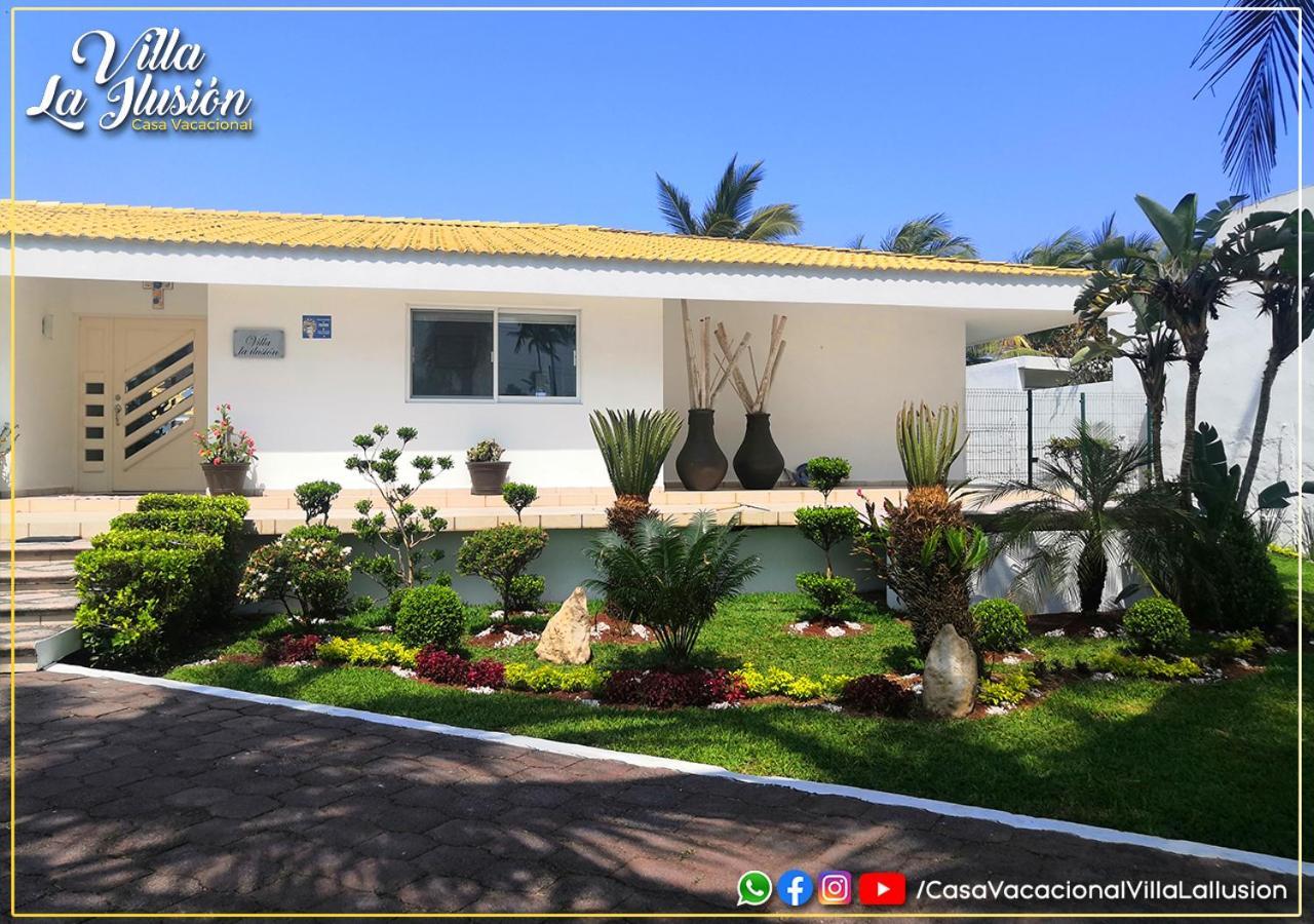 Villa la Ilusión Casa Vacacional Tecolutla Exterior foto