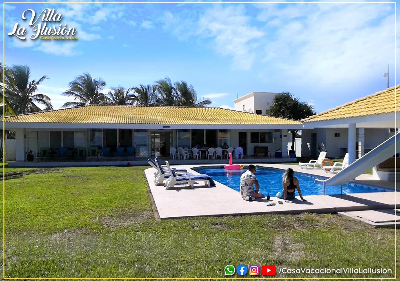 Villa la Ilusión Casa Vacacional Tecolutla Exterior foto