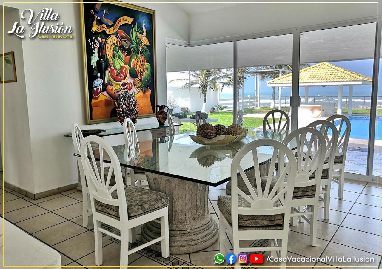 Villa la Ilusión Casa Vacacional Tecolutla Exterior foto