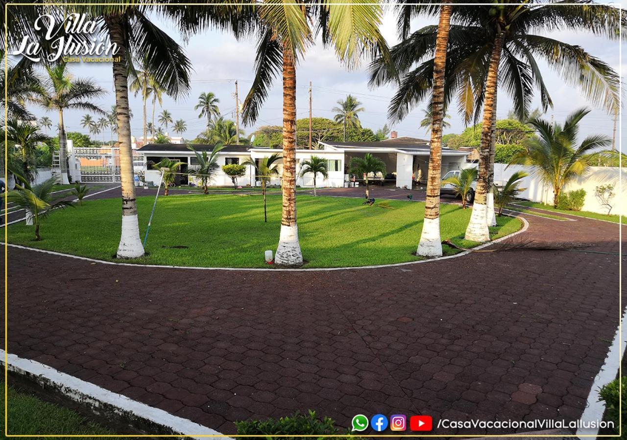 Villa la Ilusión Casa Vacacional Tecolutla Exterior foto
