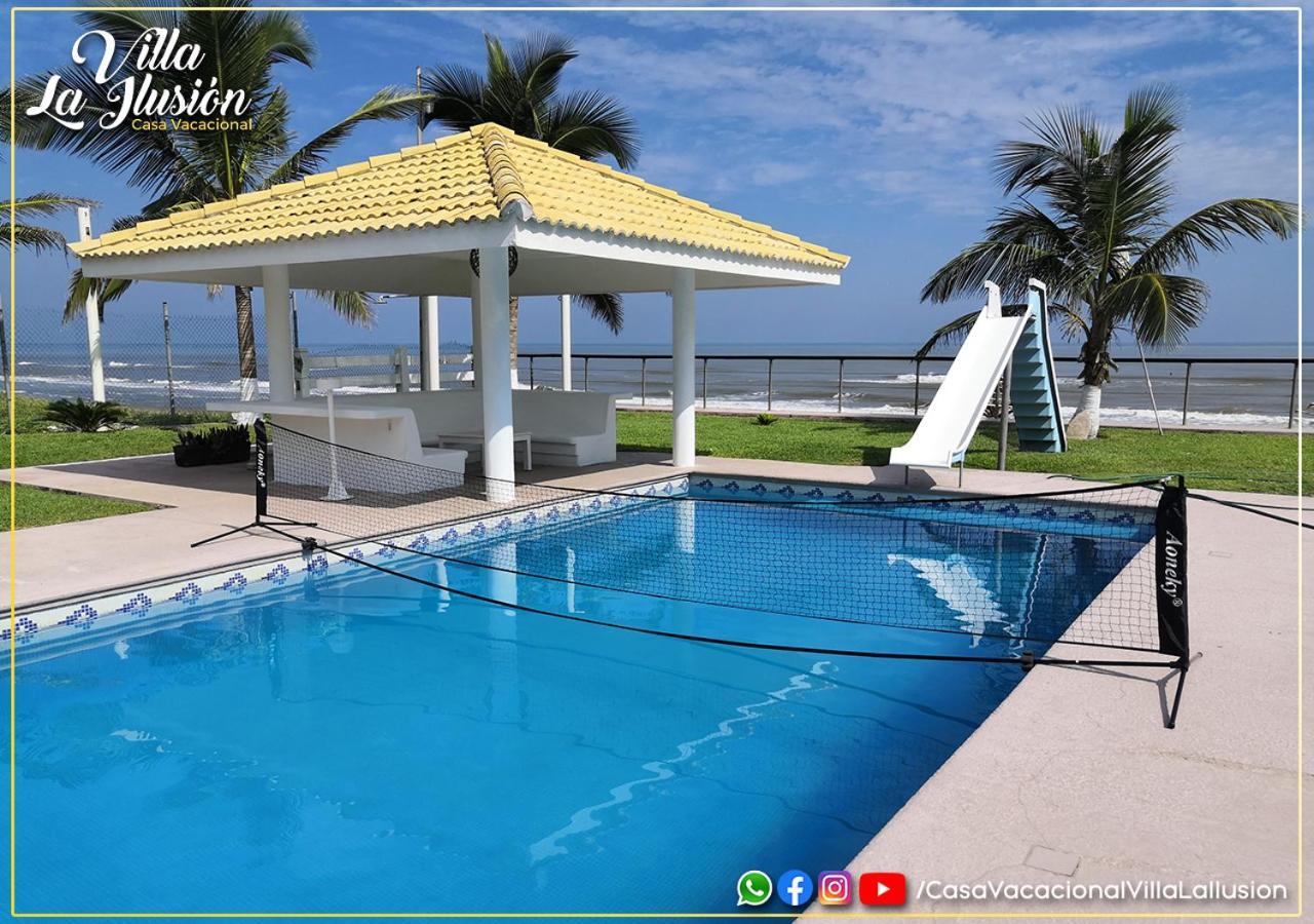 Villa la Ilusión Casa Vacacional Tecolutla Exterior foto